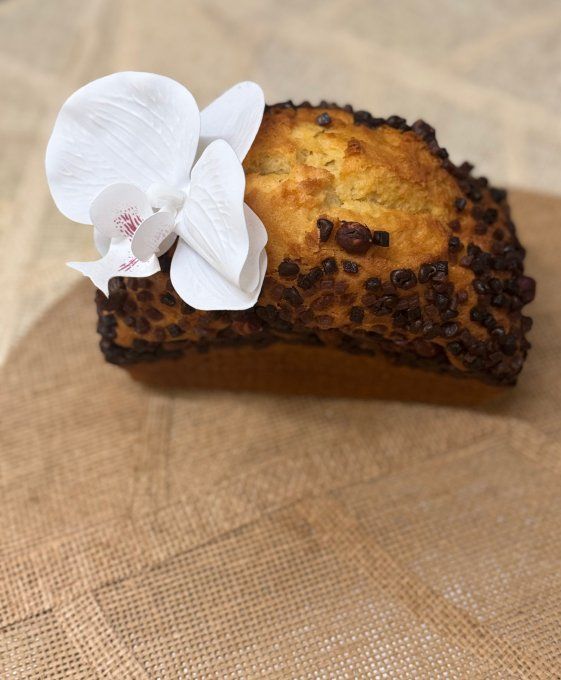 Cake D'automne (pépite chocolat, framboise, caramel, noisette)