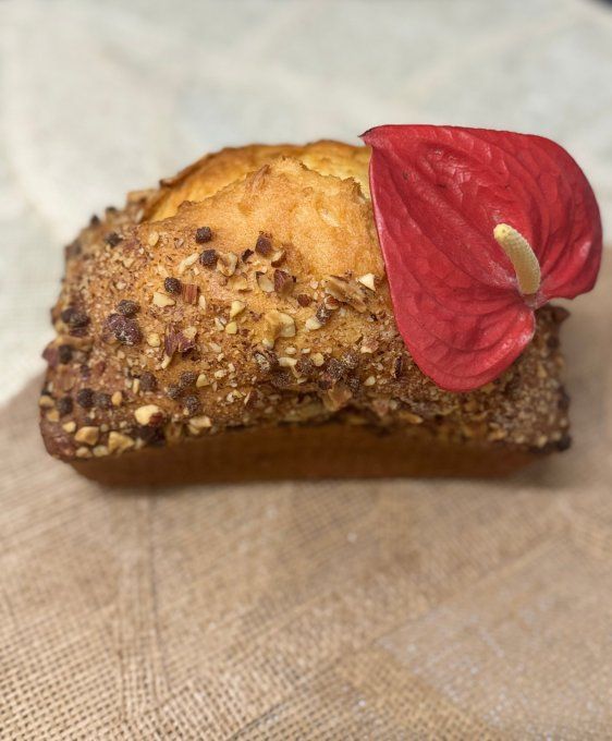 Cake Caramel croquant (amande, noisette, pépite caramel)