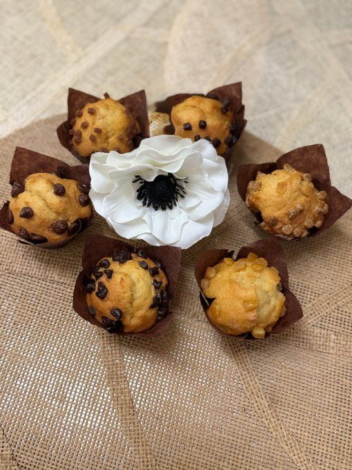 Mini Muffins Pépite 3 chocolat